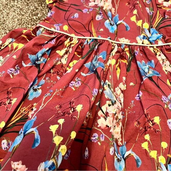 MACY’S baby girl floral print dress 6-12 Months - Picture 2 of 10